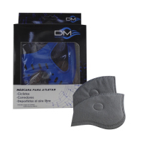 [CBBDMM0002] Cubre Bocas DM Deportiva de Neopreno incluye dos Filtros (Azul)